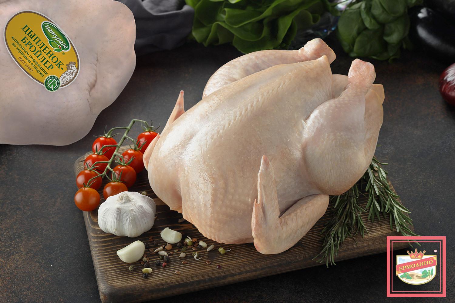 Охлажденное мясо кур и субпродукты