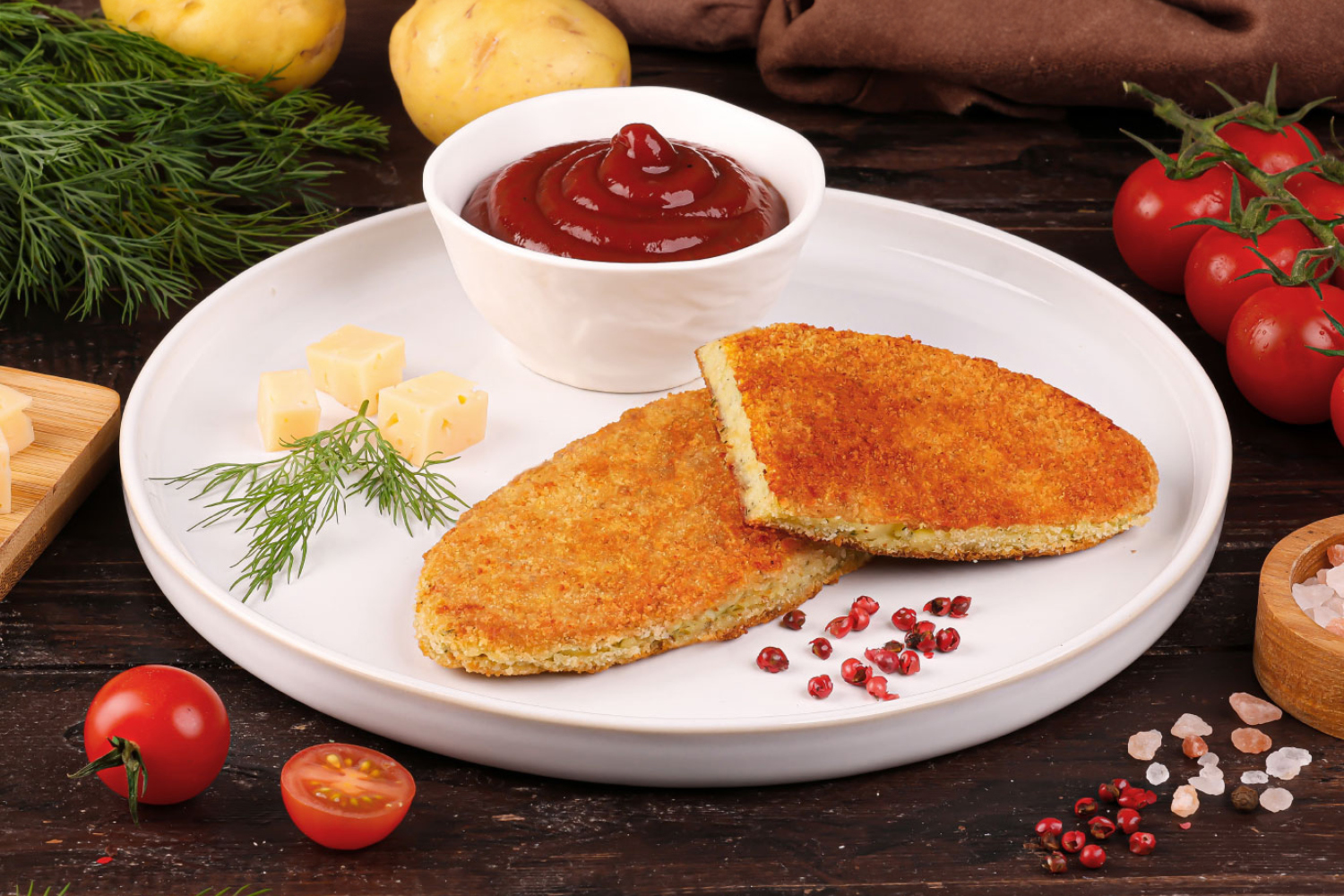 Хашбраун с сыром ТМ «ЕРМОЛИНО»