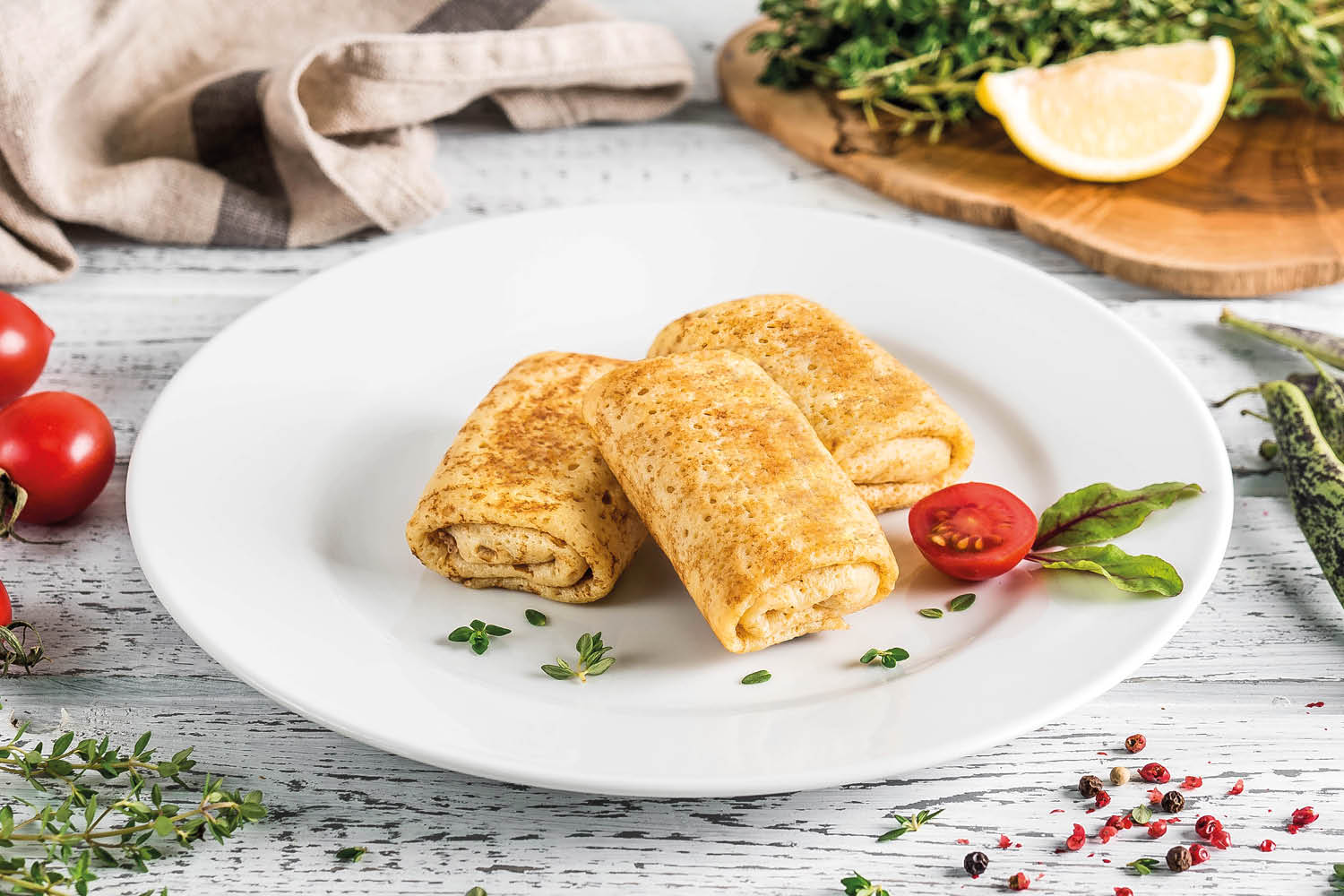 Блинчики с мясом ТМ «ЕРМОЛИНО»