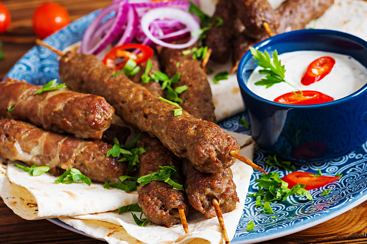 Люля-кебаб из курицы