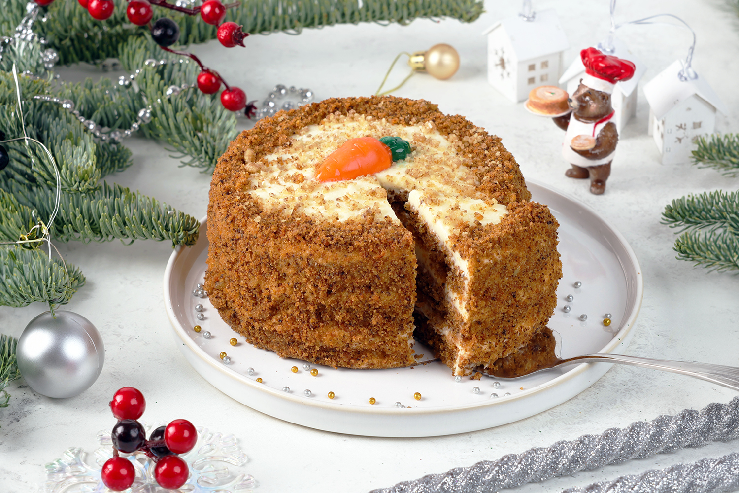 Торт «Морковный» ТМ «ЕРМОЛИНО»