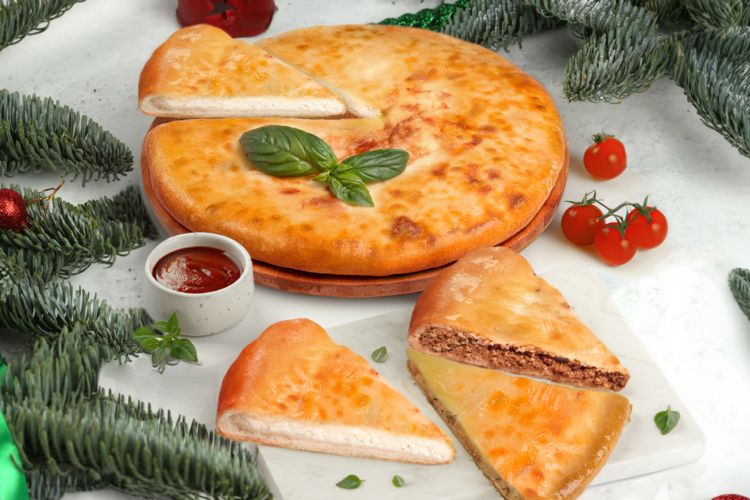 ЗАкрытый пирог «SLOZZA» с сыром