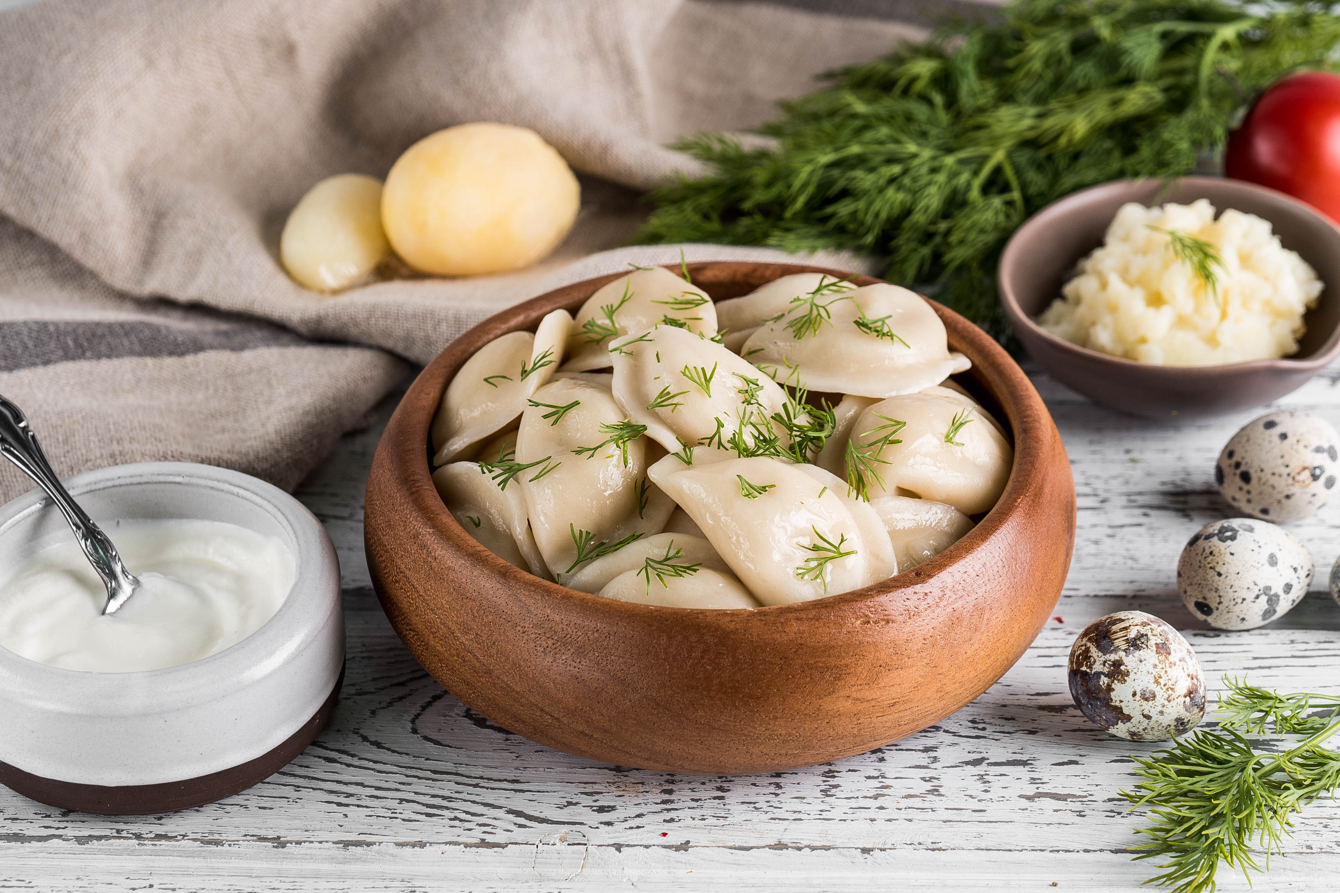 Вареники с картошкой