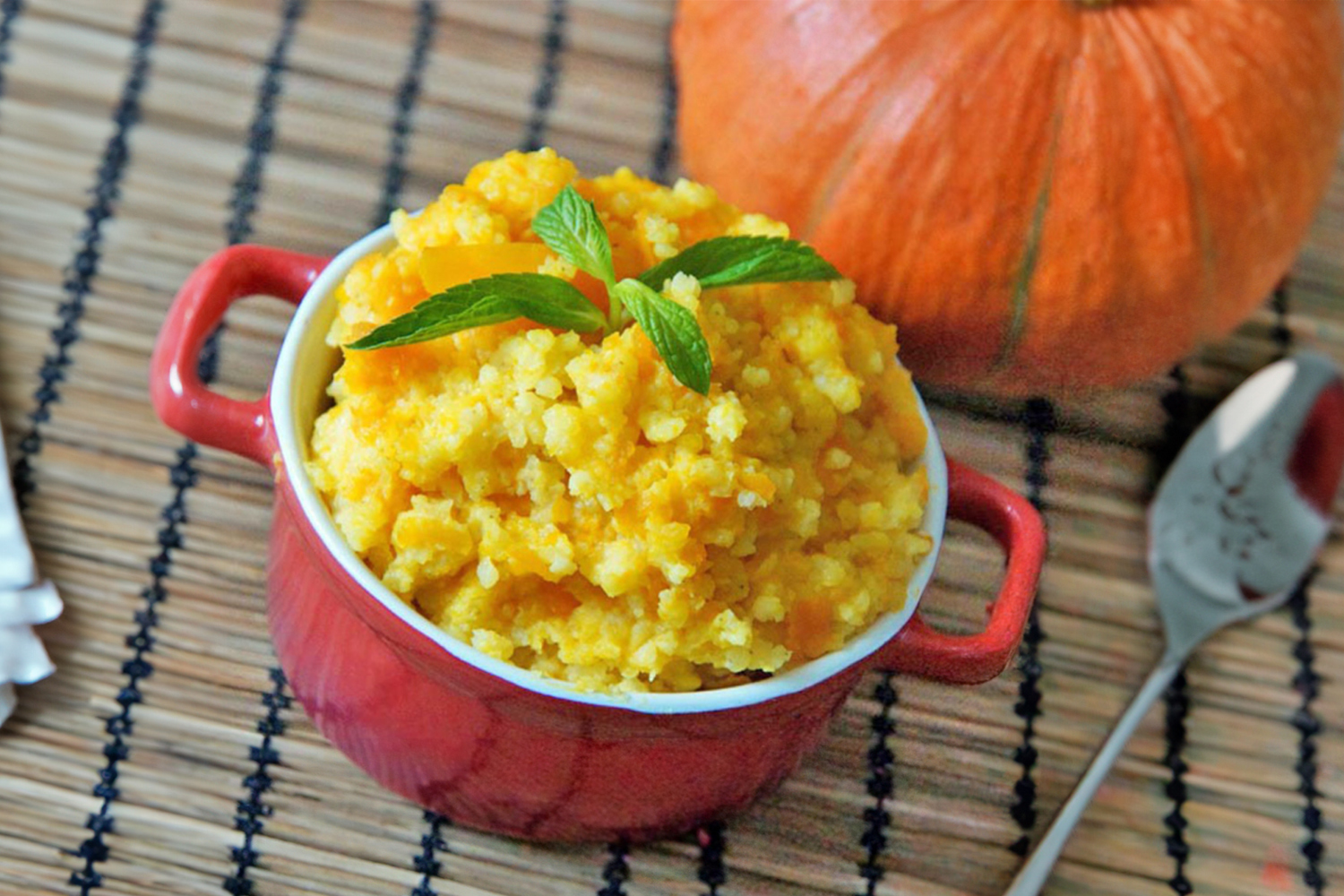 Каша пшенная с тыквой