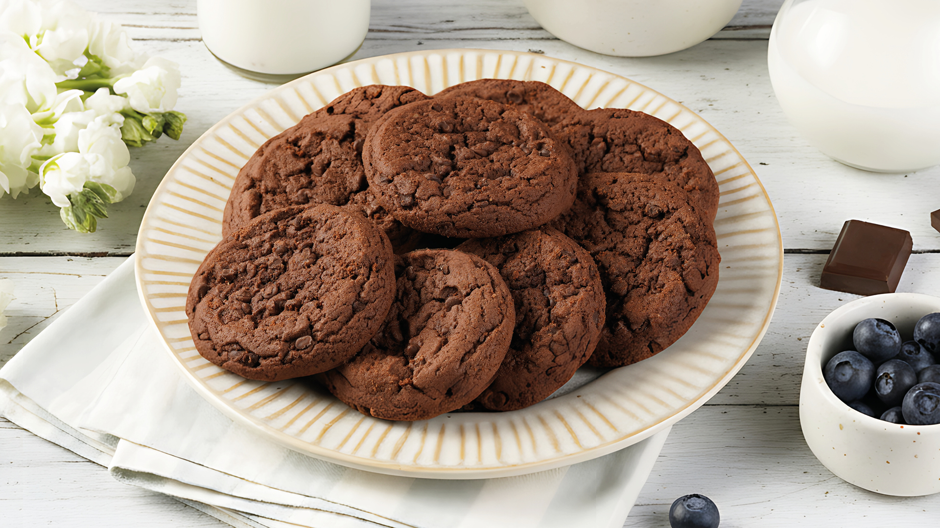 Печенье сдобное «Брауни» ТМ ЕРМОЛИНО