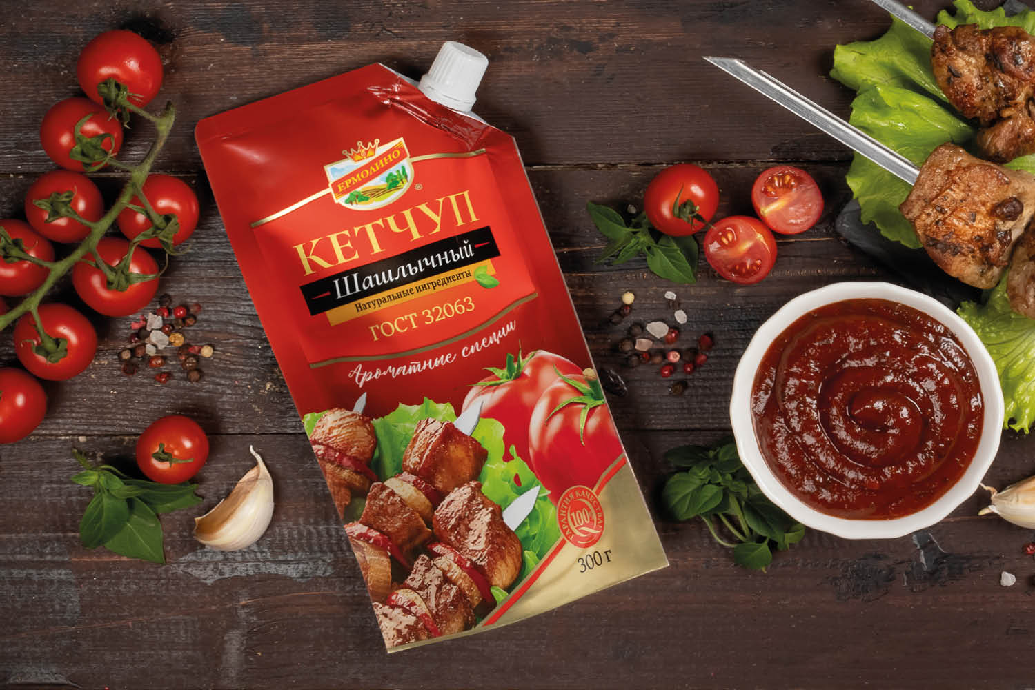Кетчуп Шашлычный ЕРМОЛИНО