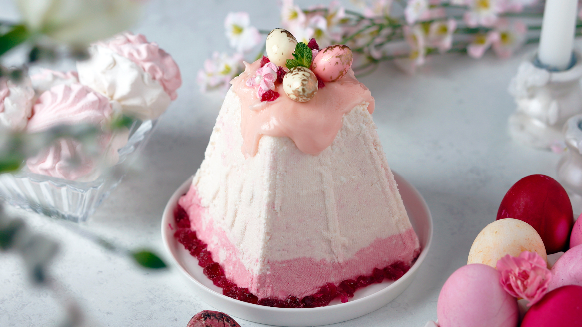 Домашняя творожная пасха. Рецепт ТМ ЕРМОЛИНО