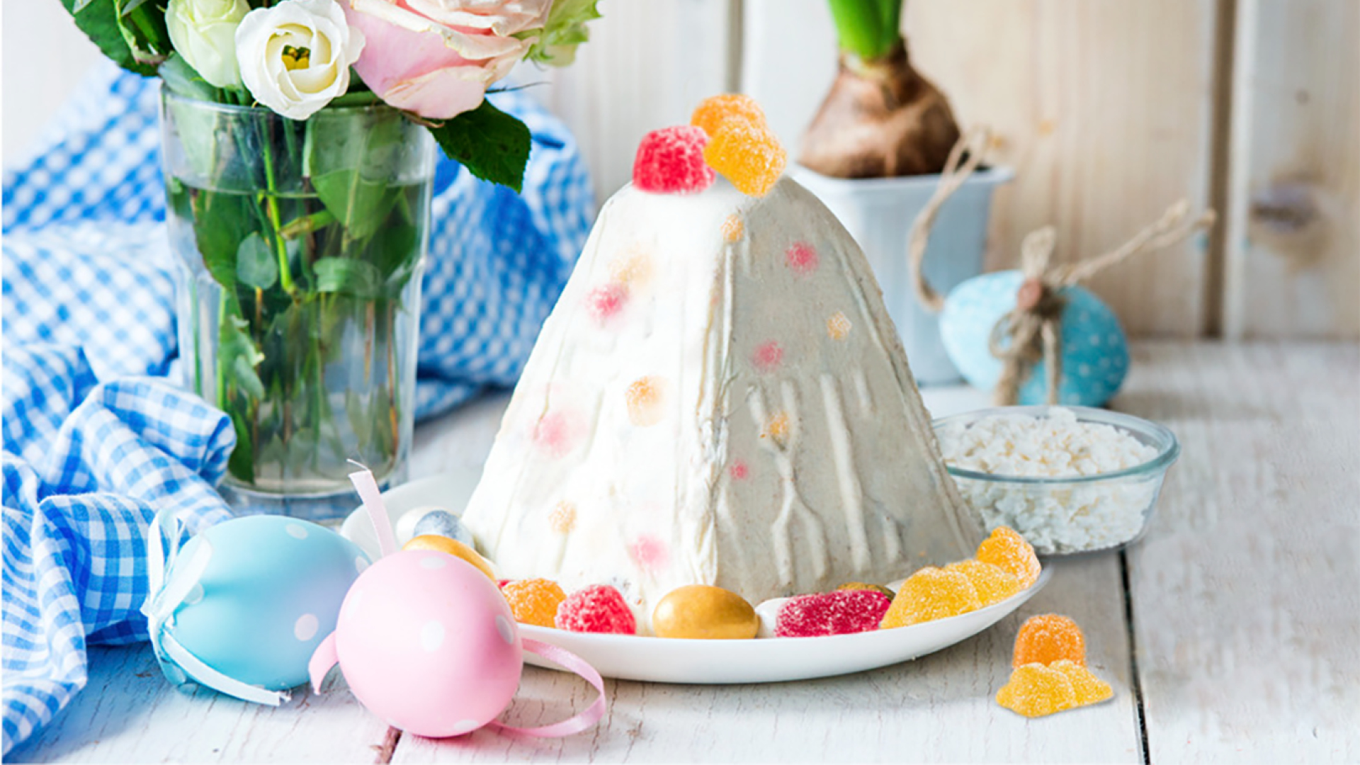 Творожная пасха. Рецепт ТМ ЕРМОЛИНО