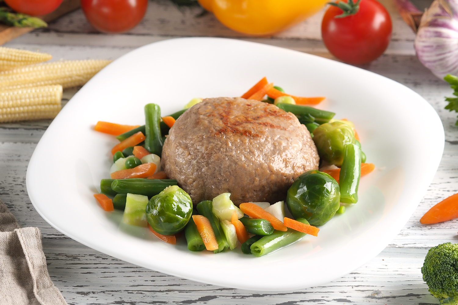 Зразы мясные с грибами ТМ «ЕРМОЛИНО»