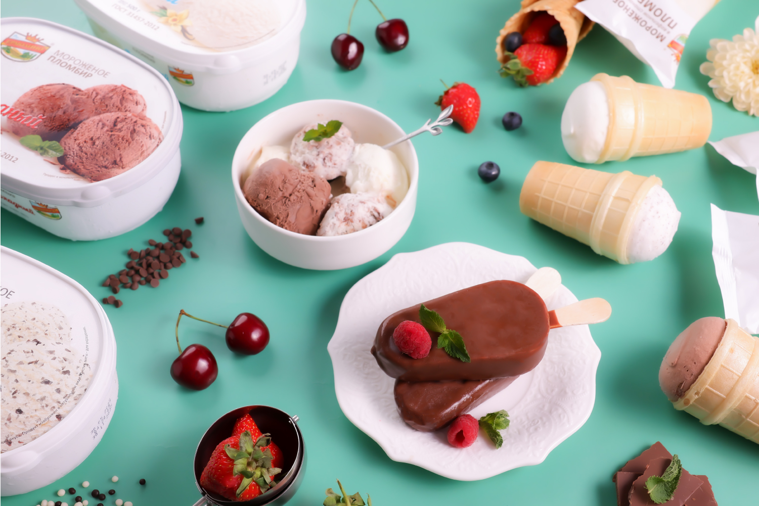 Мороженое ТМ «ЕРМОЛИНО»