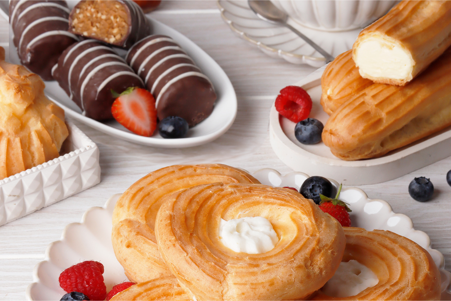 Пирожные ТМ «ЕРМОЛИНО»