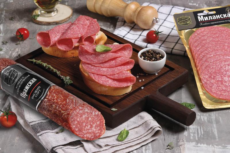 Сырокопченые, полукопченые и