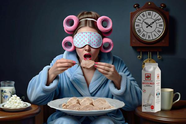 5 продуктов «ЕРМОЛИНО», которые можно есть на ночь