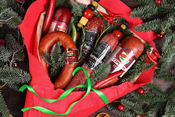 Подарок на Новый год из продуктов «ЕРМОЛИНО»