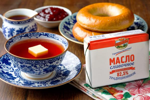 Зачем в чай добавляют сливочное масло?