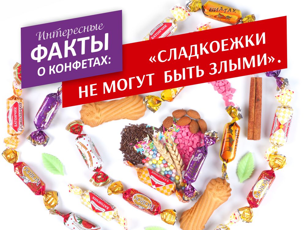 интересные факты о конфетах