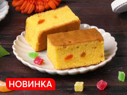 Кекс с цукатами — новый десерт в «ЕРМОЛИНО»!