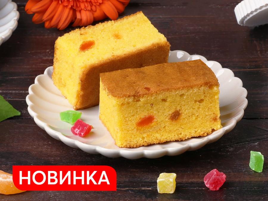 Кекс с цукатами — новый десерт в «ЕРМОЛИНО»!