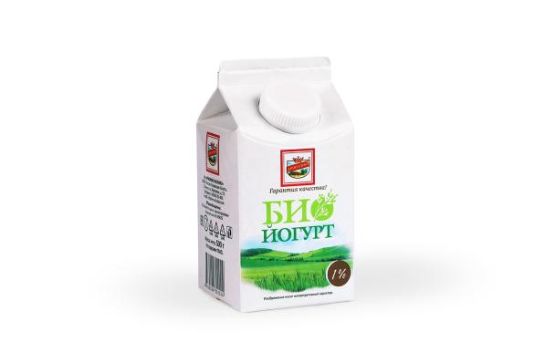 Продукт кисломолочный «Биойогурт», 1%, 500 г