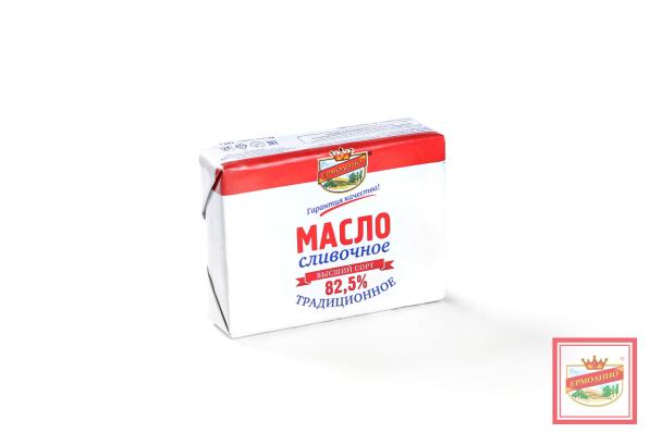 Масло сливочное «Традиционное», 82,5 %