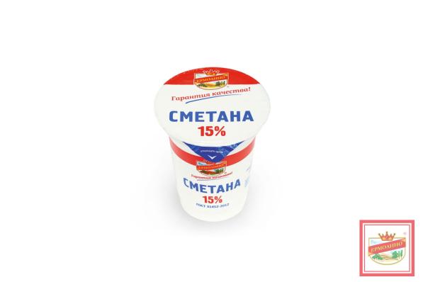 Сметана, 15%, 350 г