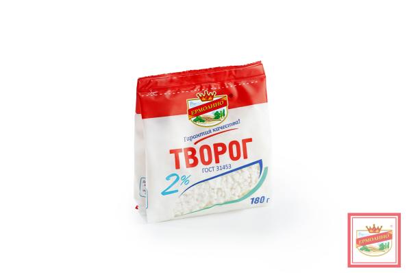 Творог, 2%, 180 г