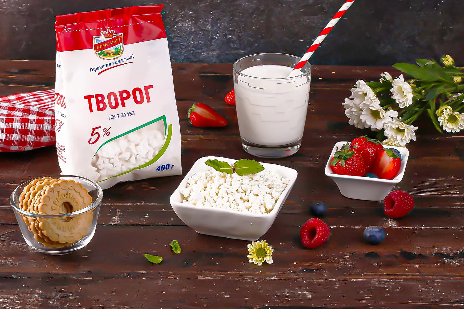 Творог, 5%, 400 г