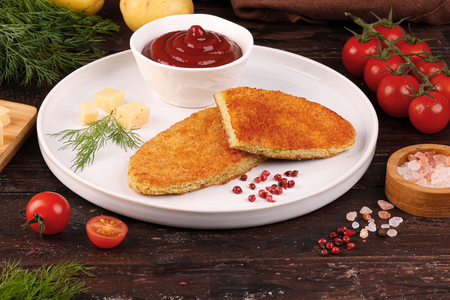 Хашбраун с сыром