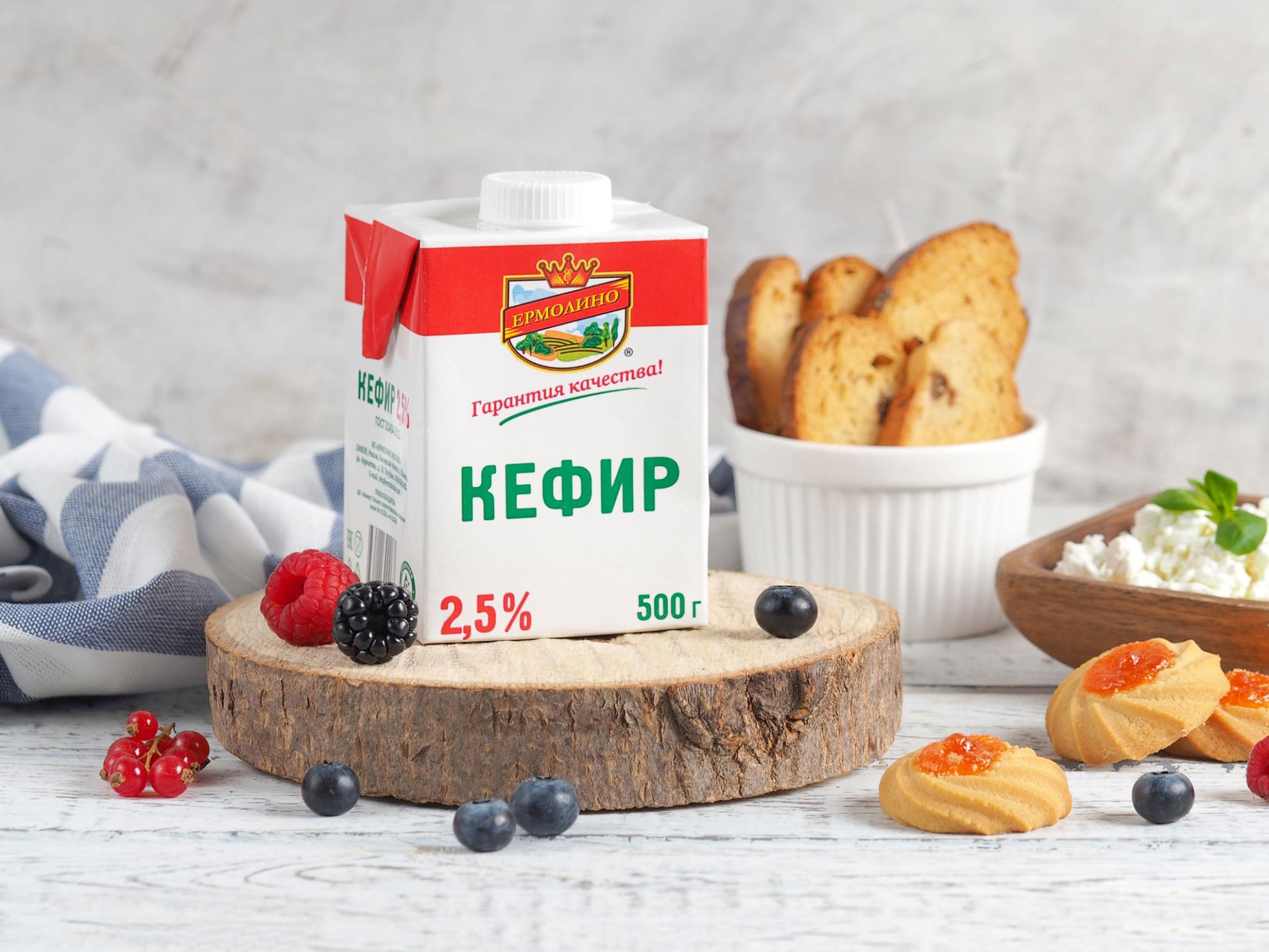 Кефир, 2,5%, 500 г