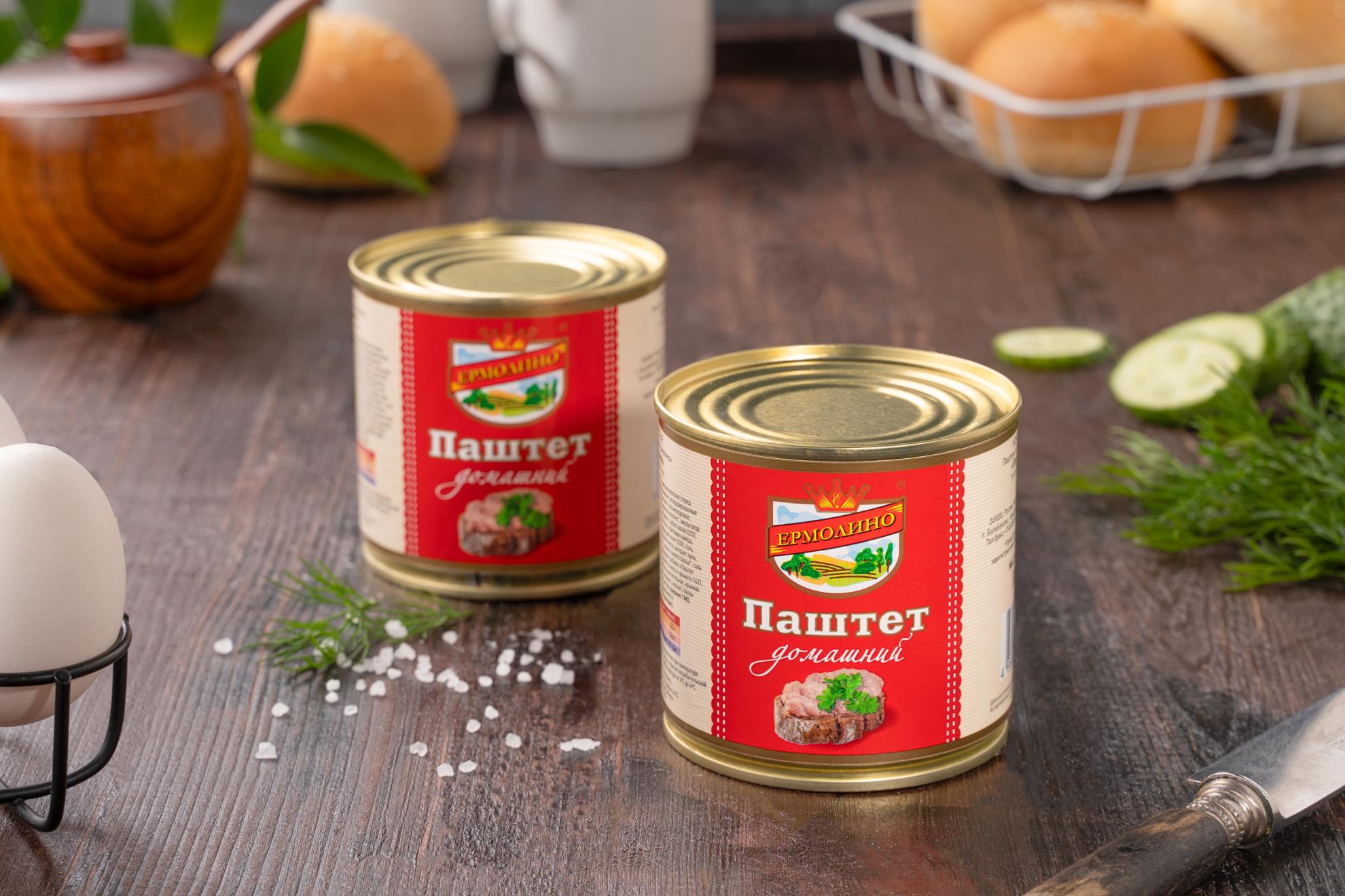Паштет «Домашний» | Продукты Ермолино