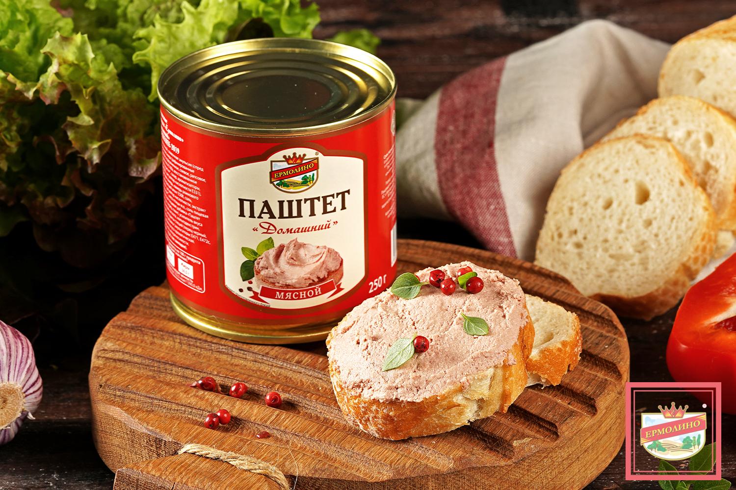 Консервы «Паштет домашний»