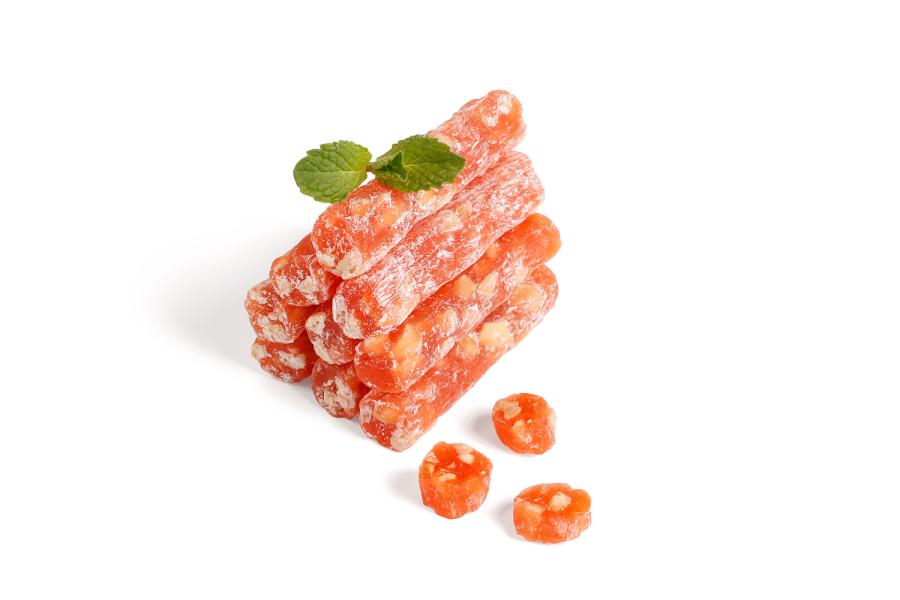 Рахат-лукум с арахисом и вкусом апельсина