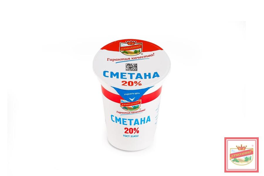 Сметана, 20%, 350 г