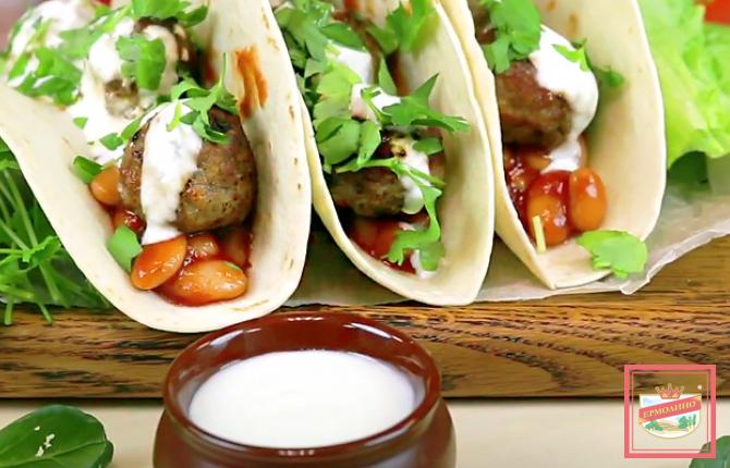 Завтрак с тортильей