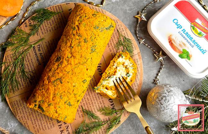 Рулет с сыром