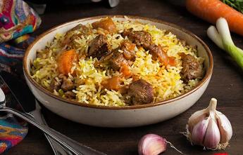 Плов в аэрогриле