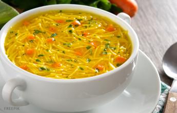 Суп с вермишелью и картошкой