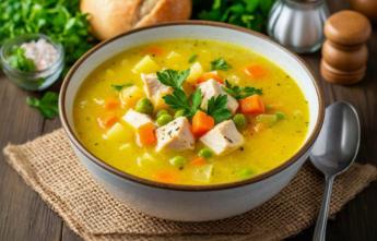 Гороховый суп с тушенкой