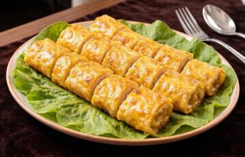 Горячие роллы в лаваше