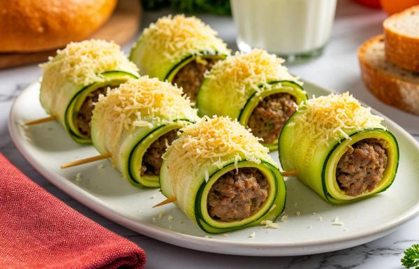 Рулетики из кабачков