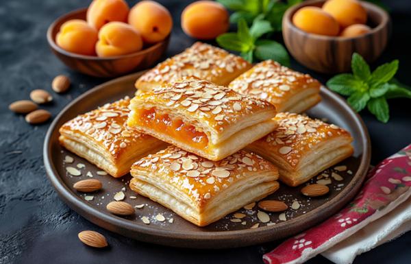 Слойки с вареньем