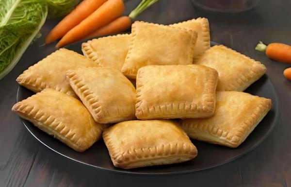 Постные пирожки с капустой