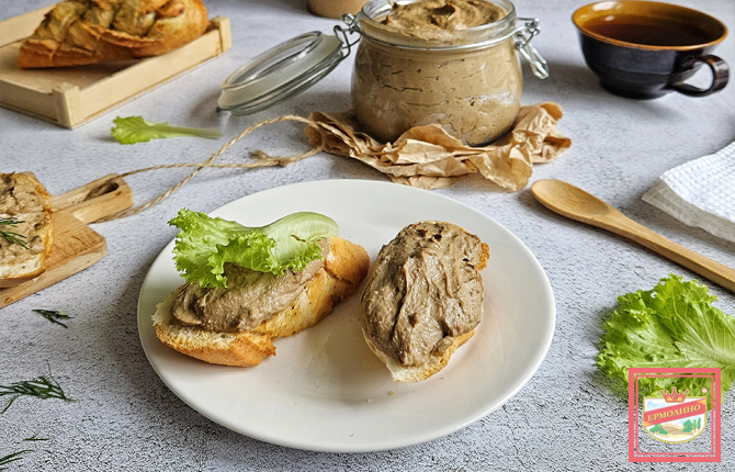 Паштет из куриной печени фото