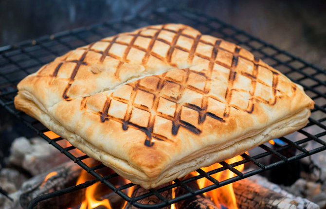 Хачапури на мангале фото