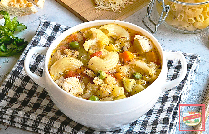 Минестроне фото