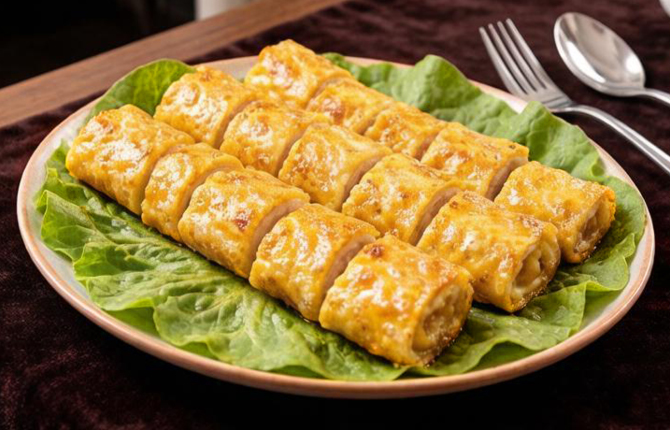 Горячие роллы в лаваше фото