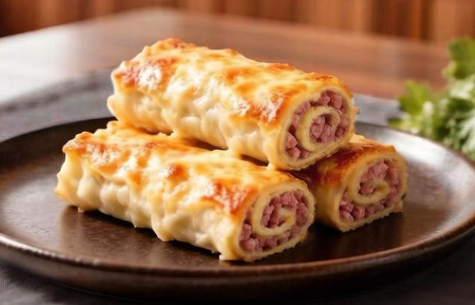 Каннеллони в духовке фото