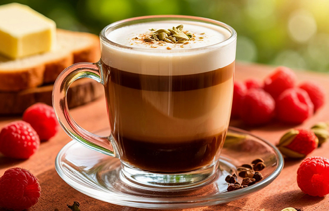 Кофе с кардамоном фото