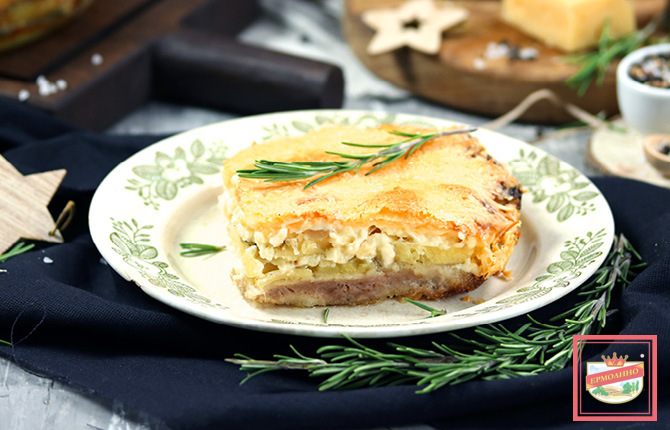 Куриные отбивные в духовке с картошкой фото