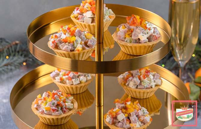 Вкусные тарталетки на праздничный стол фото